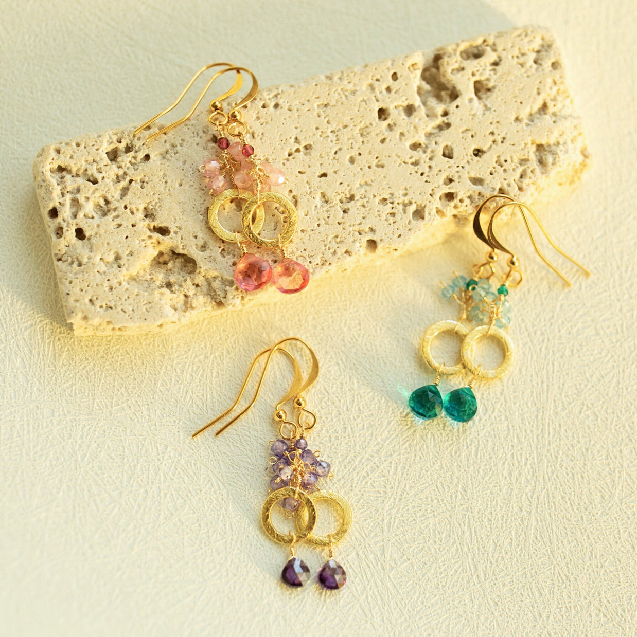 Amethyst Solara Earrings