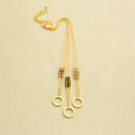Champagne Quartz Solara Necklace