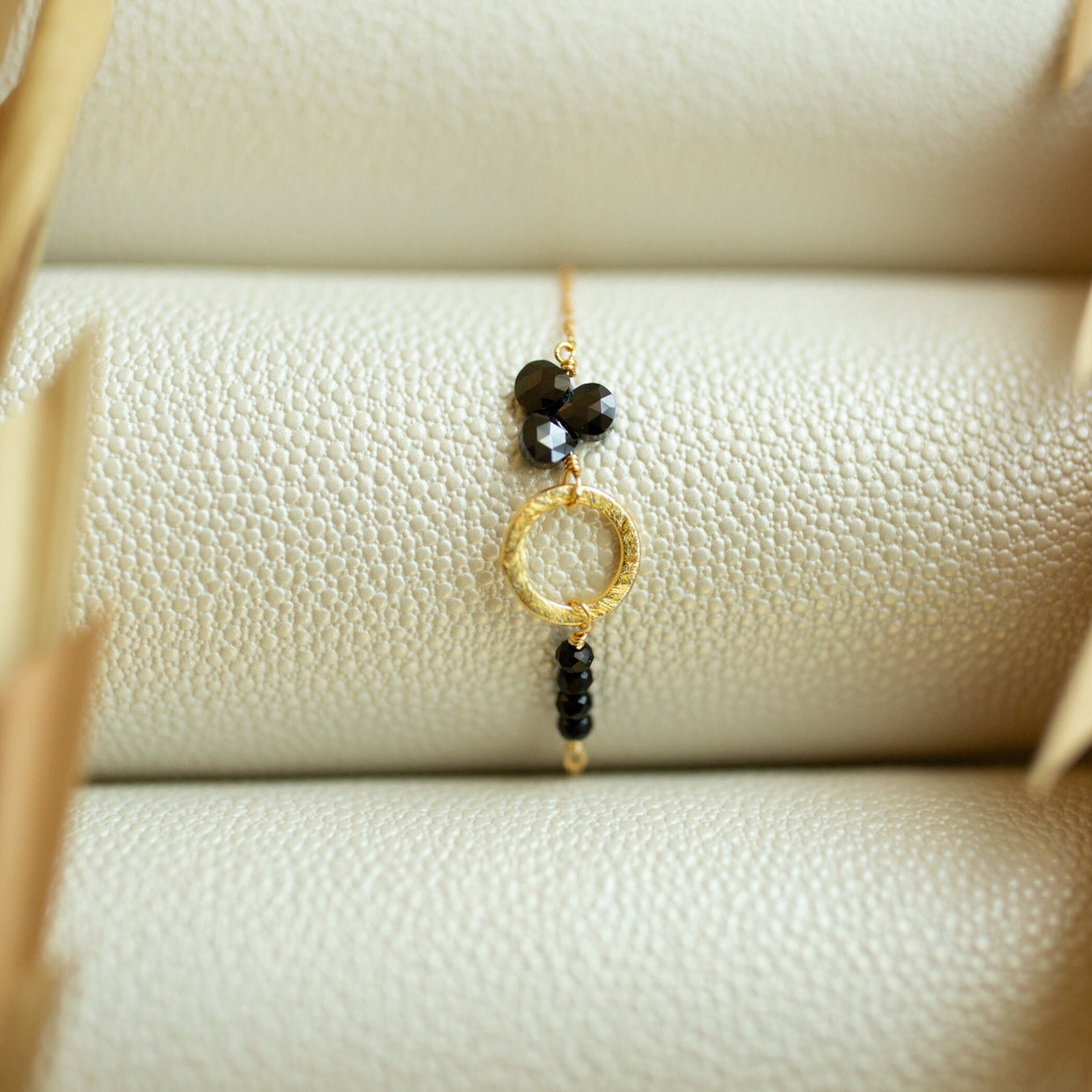 Black Spinel Solara Bracelet
