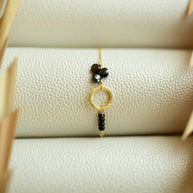 Black Spinel Solara Bracelet