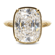 Sterling Silver Elongated Cushion Cocktail Ring