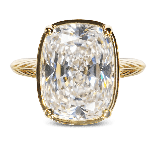 Sterling Silver Elongated Cushion Cocktail Ring