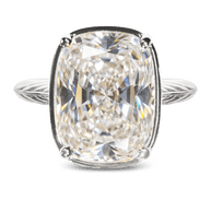 Sterling Silver Elongated Cushion Cocktail Ring