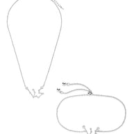 'When Stars Align' Constellation Necklace and Bracelet Set