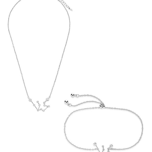 'When Stars Align' Constellation Necklace and Bracelet Set