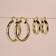 Chunky Tube Hoops