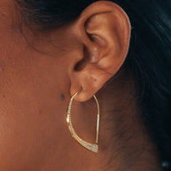 Carlotta CZ Threader Earrings