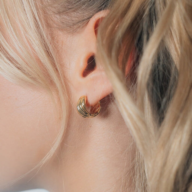 Bailey Twist Micro Hoop Earrings