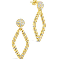 Gisele CZ Drop Earrings