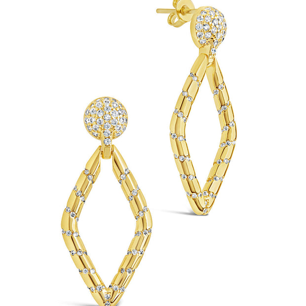 Gisele CZ Drop Earrings