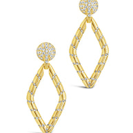 Gisele CZ Drop Earrings