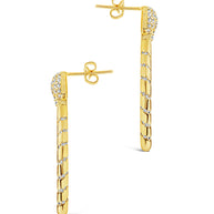 Gisele CZ Drop Earrings