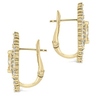 Nina Elongated CZ Stud Earrings