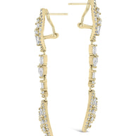 Mariah CZ Drop Earrings