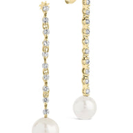 Blake Pearl Drop Stud Earrings