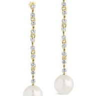 Blake Pearl Drop Stud Earrings