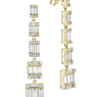 Penelope CZ Drop Stud Earrings