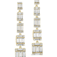 Penelope CZ Drop Stud Earrings