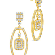 Kendall CZ Drop Earrings