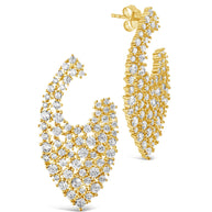 Priscilla CZ Statement Stud Earrings