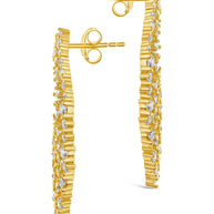 Priscilla CZ Statement Stud Earrings