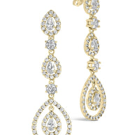 Meryl CZ Drop Earrings