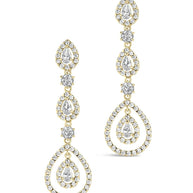 Meryl CZ Drop Earrings