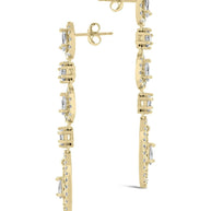 Meryl CZ Drop Earrings