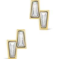 Colsie Tapered CZ Stud Earrings