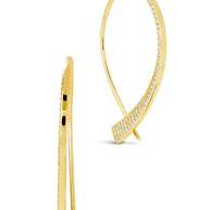 Carlotta CZ Threader Earrings