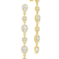 Elowen CZ Dangle Earrings
