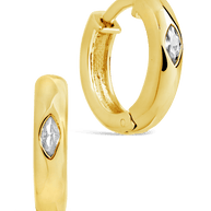Rayne CZ Hoops
