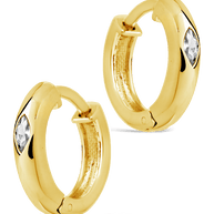 Rayne CZ Hoops
