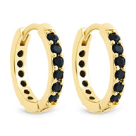 Zadie CZ Everyday Hoop Earrings