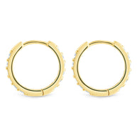 Zadie CZ Everyday Hoop Earrings