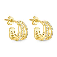 Neve Micro Hoop Earrings