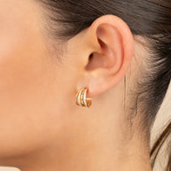 Neve Micro Hoop Earrings