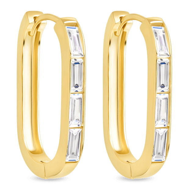 Roxanne CZ Micro Hoop Earrings