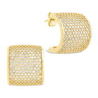 Simone CZ Stud Earrings