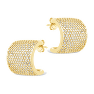 Simone CZ Stud Earrings