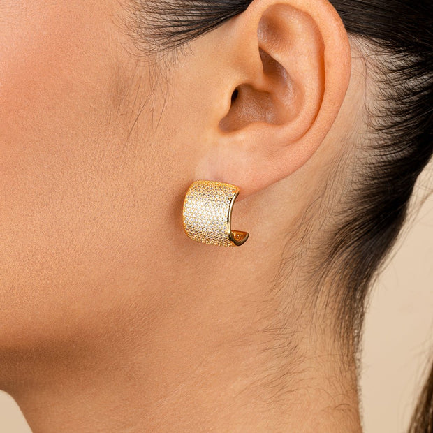 Simone CZ Stud Earrings