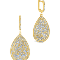 Selma CZ Teardrop Earrings