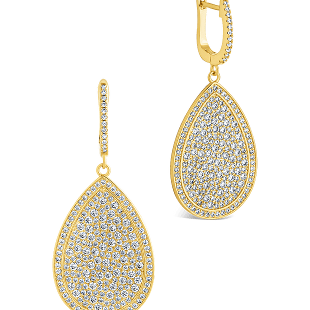 Selma CZ Teardrop Earrings