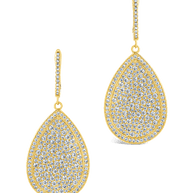 Selma CZ Teardrop Earrings