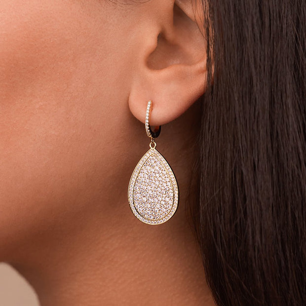 Selma CZ Teardrop Earrings