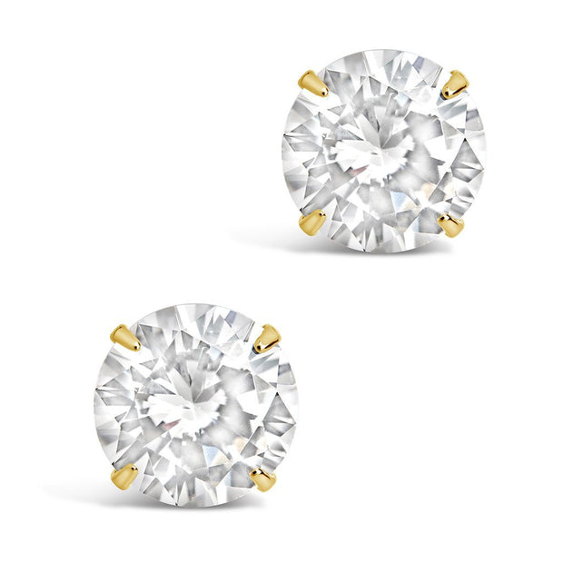 Sterling Silver Everyday Essential CZ Studs