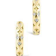 Sterling Silver Blakelyn Micro Hoops