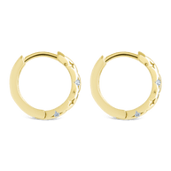 Sterling Silver Blakelyn Micro Hoops