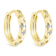 Sterling Silver Blakelyn Micro Hoops