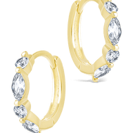 Sterling Silver Kensington Micro Hoops